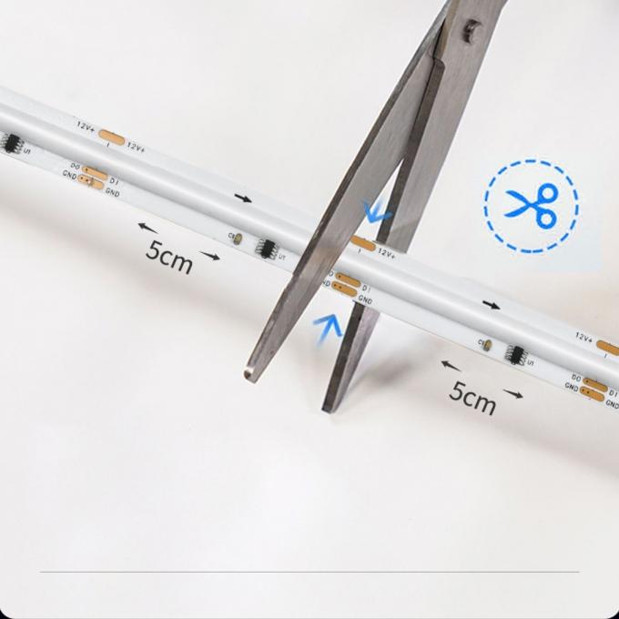 상업용 마법 COB LED 스트립 꿈 풀 컬러 DC 24V 주소 2