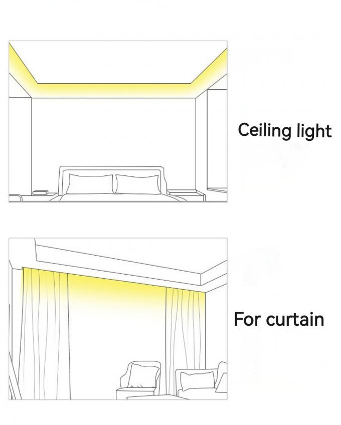 상업용 마법 COB LED 스트립 꿈 풀 컬러 DC 24V 주소 11