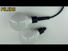 360도 rgb 픽셀 프로그래밍 가능한 방수 3D dmx / SPI 80mm LED 픽셀 볼 포인트 라이트